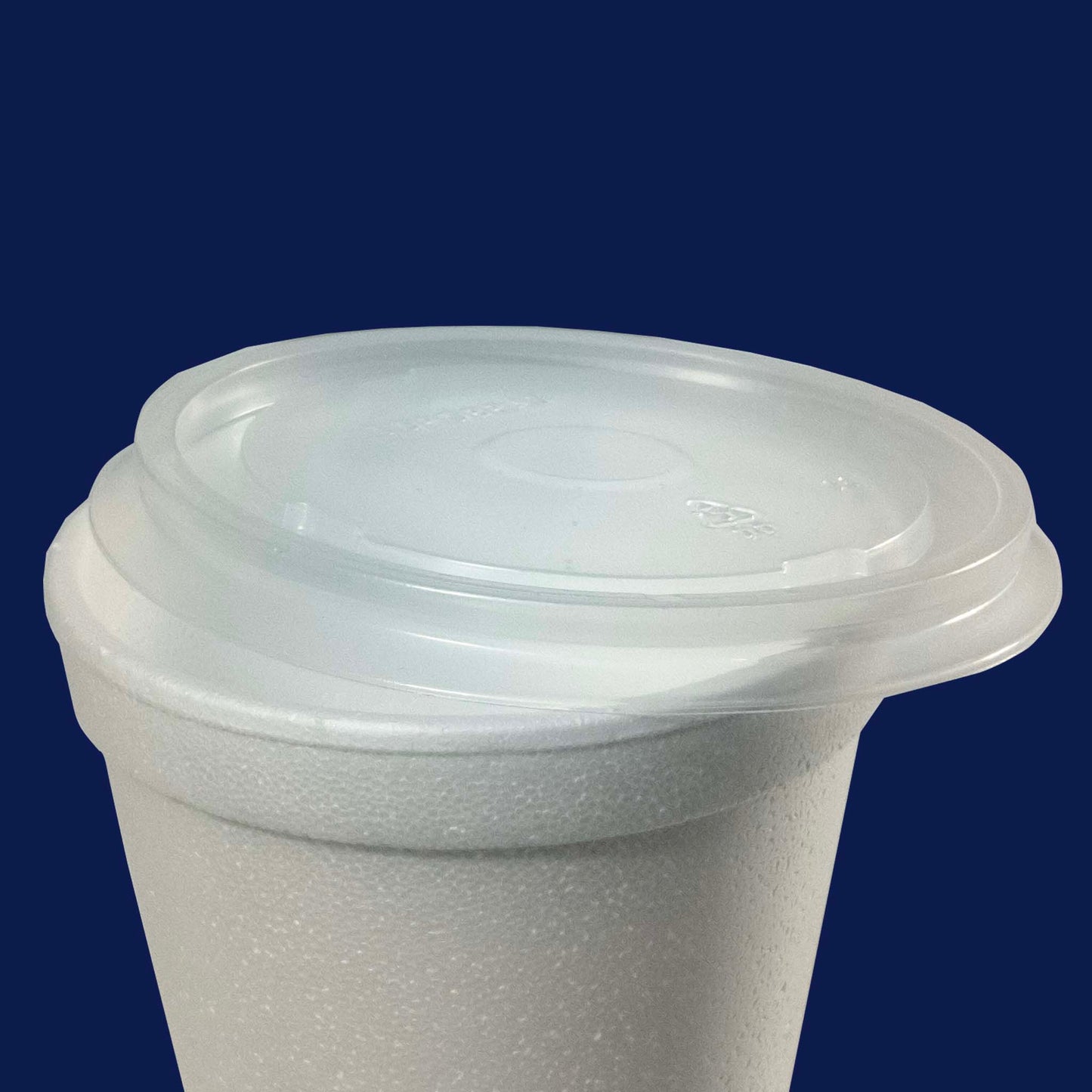 Tapa para Vaso Transparente 300ml - PQT Con 50 Unidad