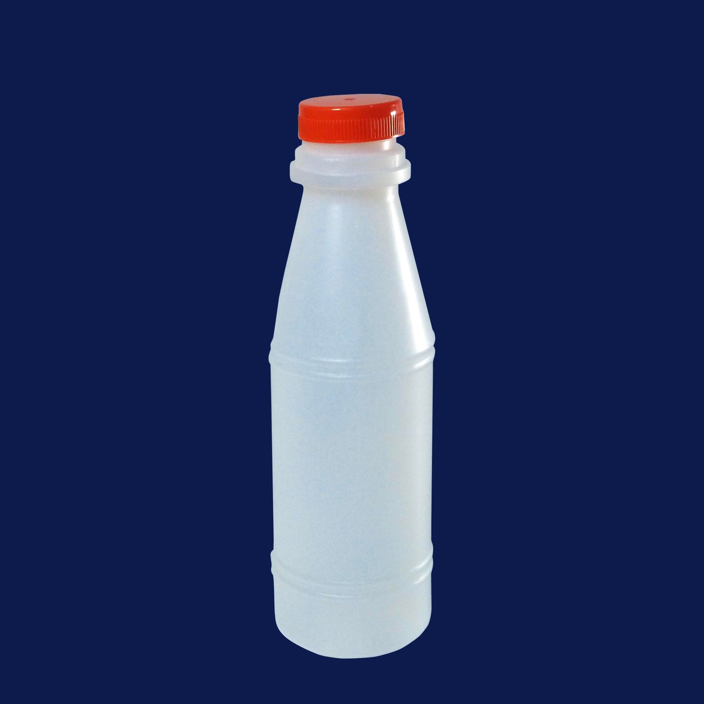 Botella p/ Bebidas Color Blanco Lechoso 350cc