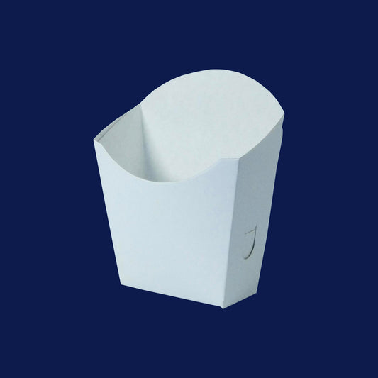Caja para Papa Frita (Kraft Blanco/Tamaño G - 1X50)