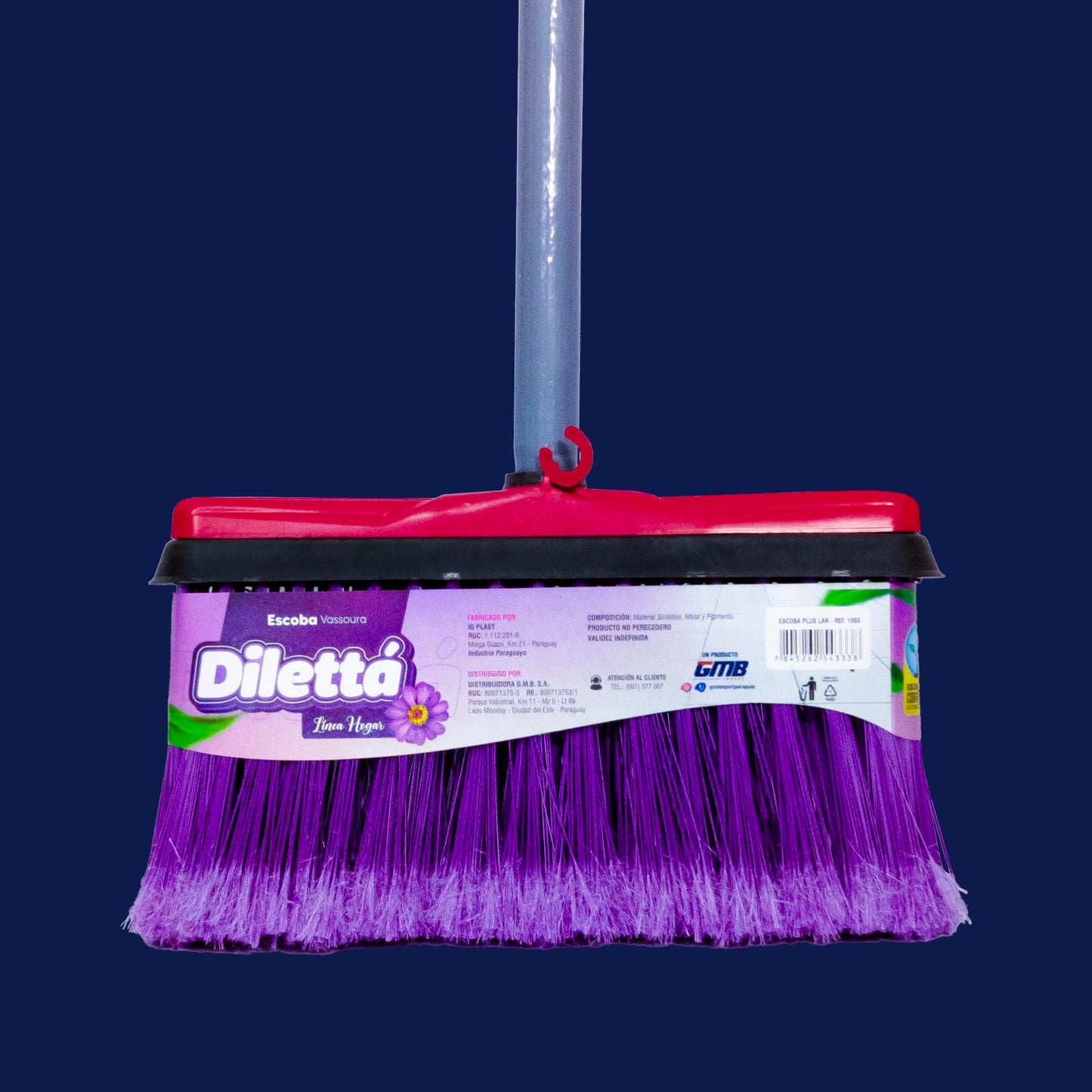 Escoba Plus Lar Cerdas Resistentes 1003 Lila G
