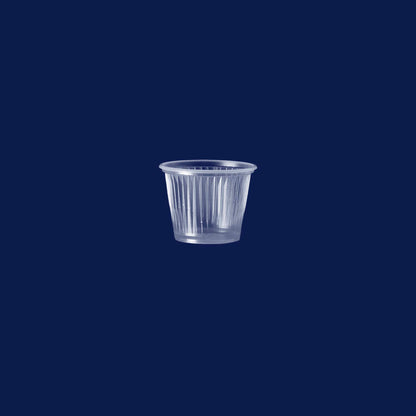 Vaso Plástico PS 50ML Transparente – PQT con 100 unidad