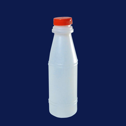 Botella p/ Bebidas Color Blanco Lechoso 350cc