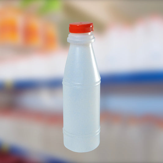 Botella p/ Bebidas Color Blanco Lechoso 250cc