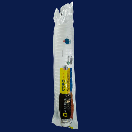 Vaso de EPS Blanco 300ml (25 Unidad)